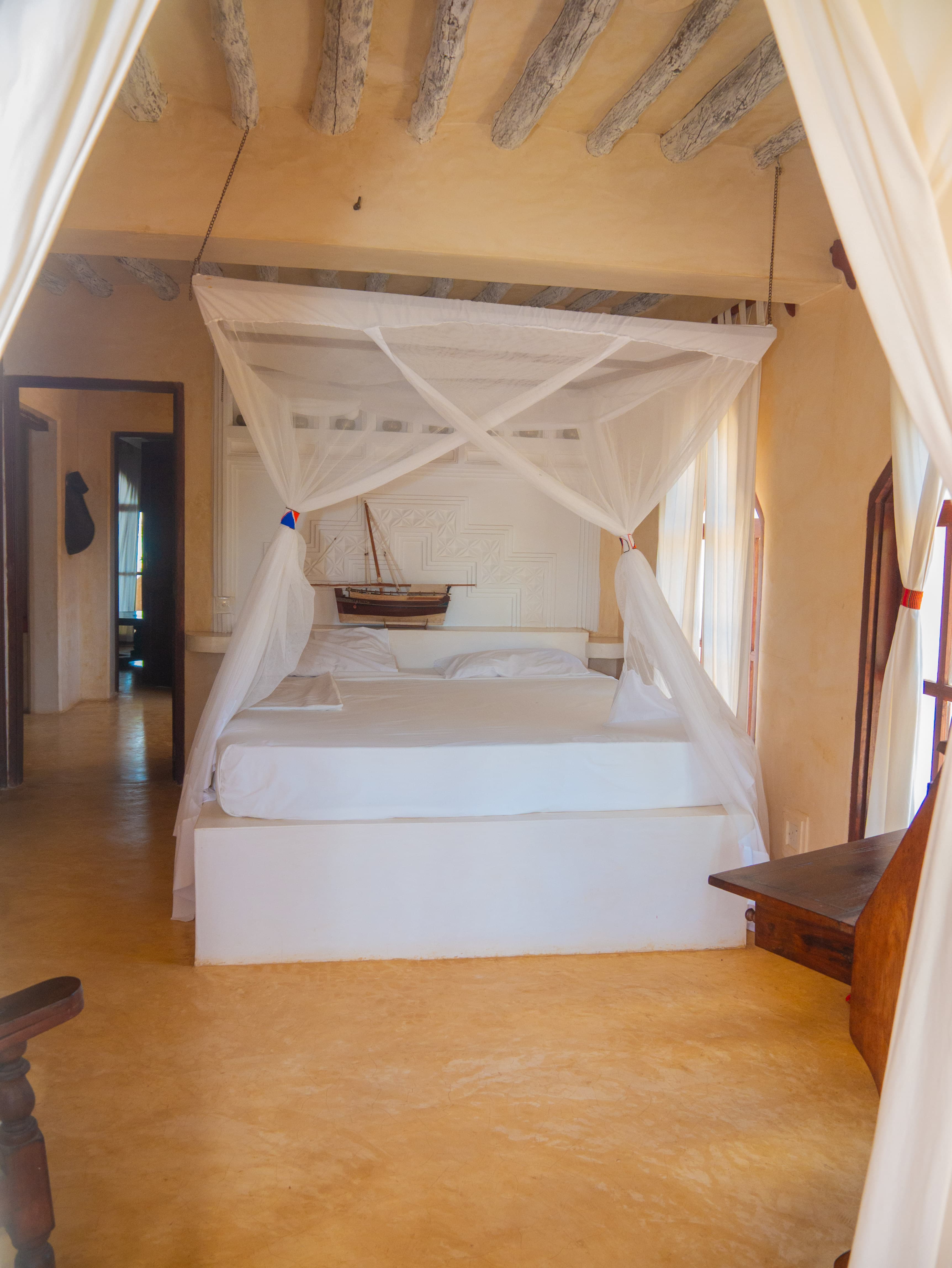 Second bedroom at The Red Moon House