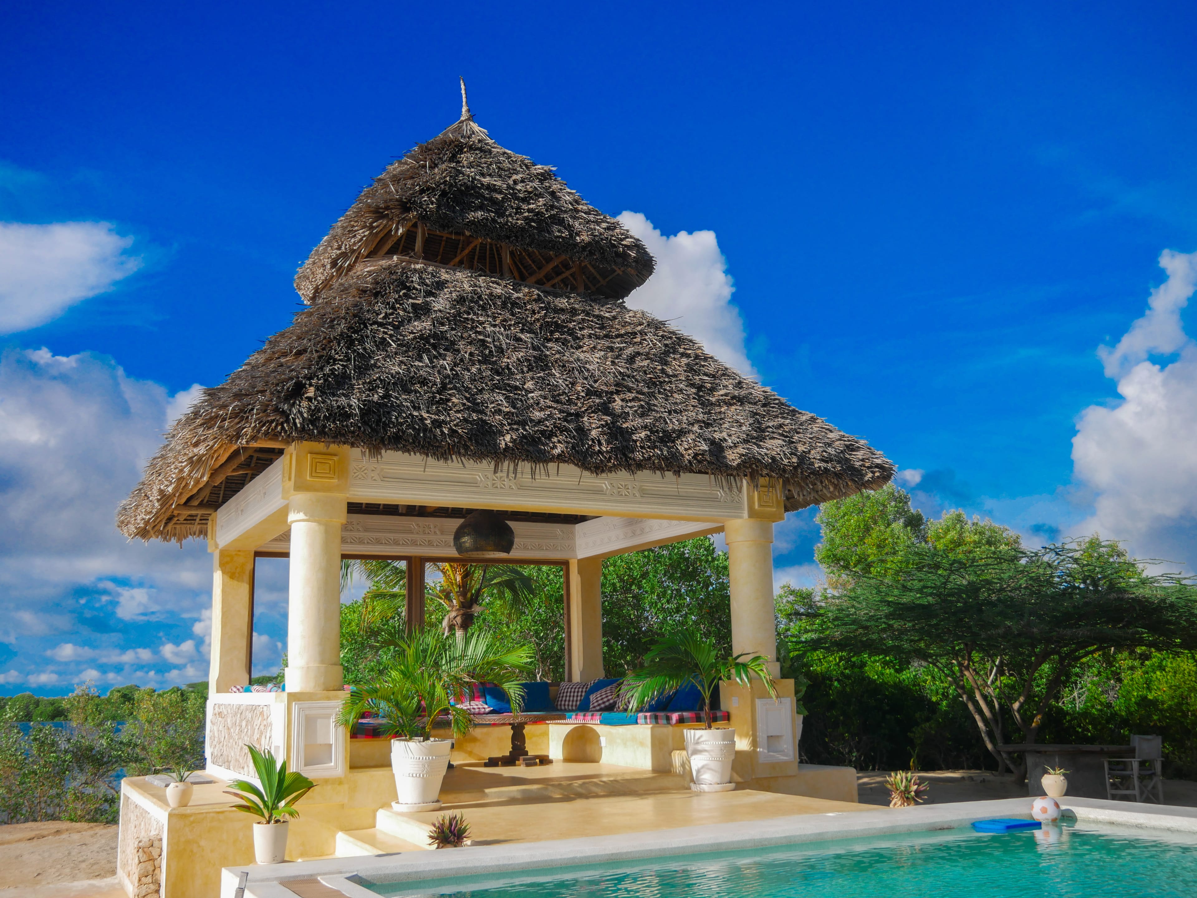 The Red Moon House – terrace and ocean view