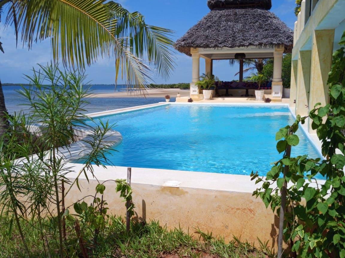 Interior space at The Red Moon House
